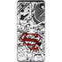 DC Comics Superman Comic Pattern Logo in Red Galaxy S20 Ultra 5G Skin